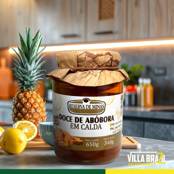 Doce de Abóbora em Calda