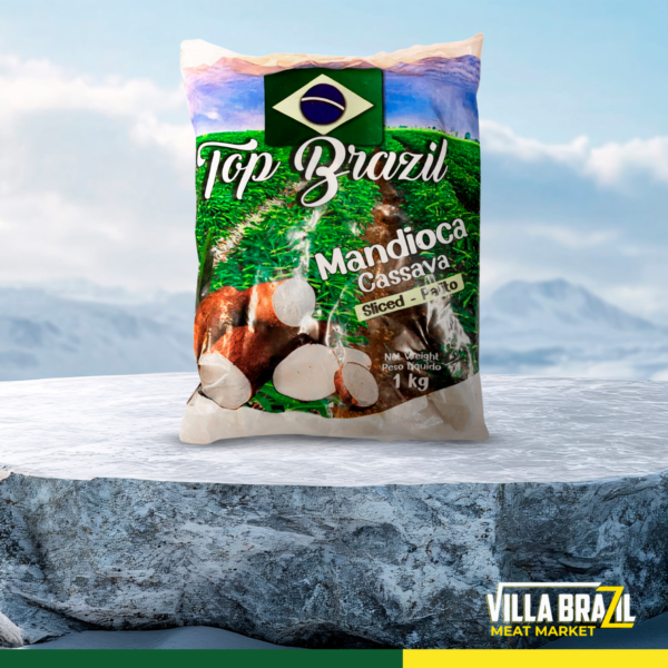 Mandioca Congelada Top Brazil - chunk pcs  (1kg)