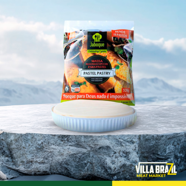Massa de Pastel Redonda (520g)