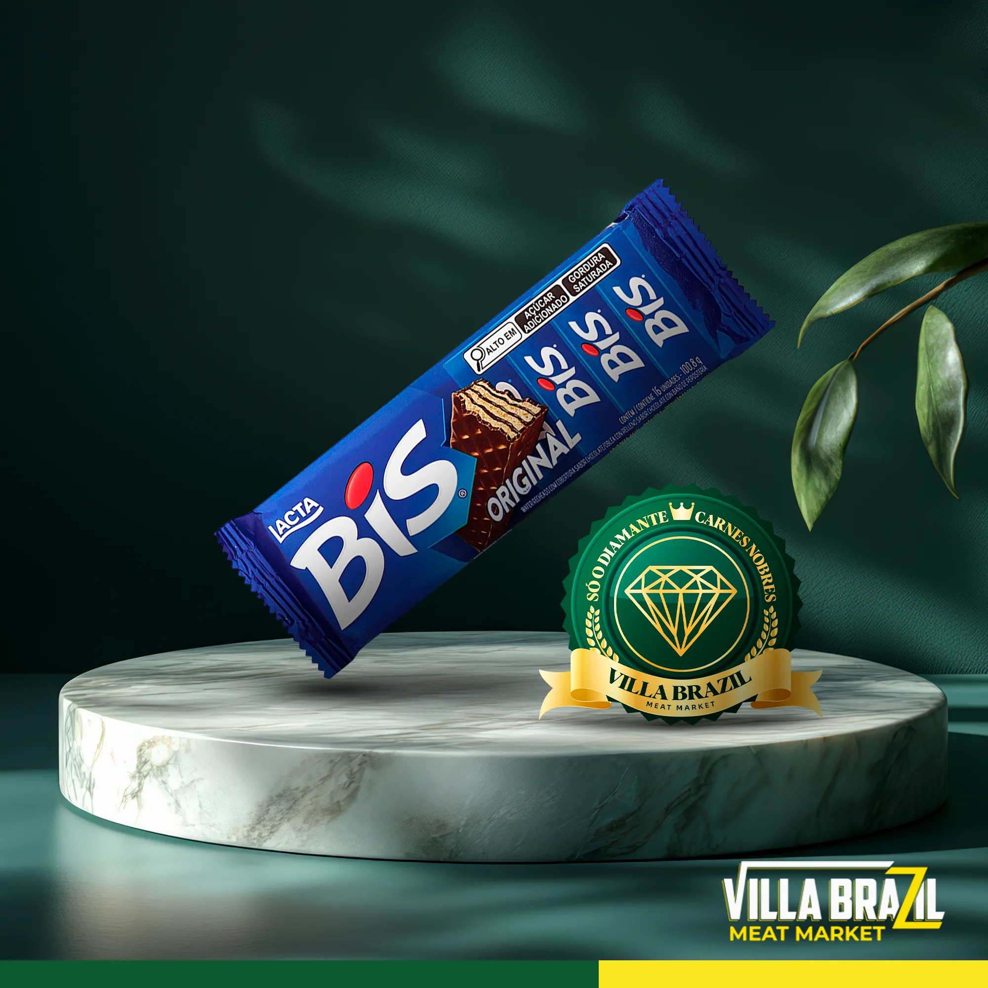 Oblea de chocolate BIS