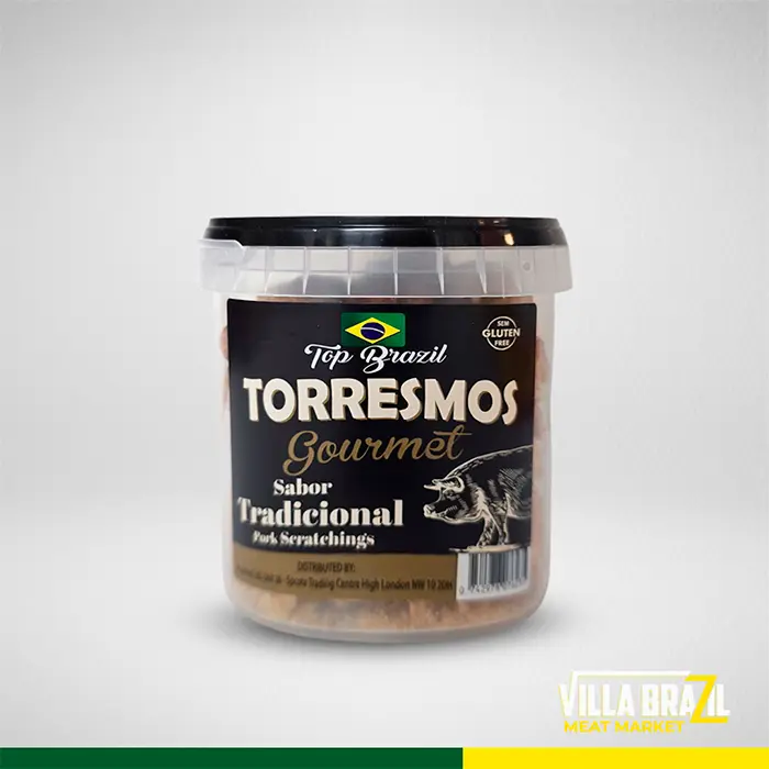 Torresmo Tradicional Gourmet 125g – Brazilian-Style Pork Scratchings