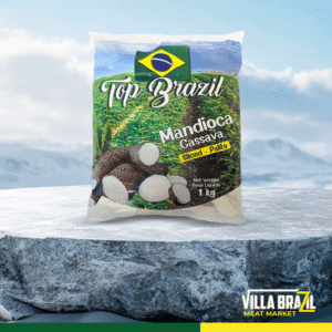 Mandioca Congelada Top Brazil - Fatiada pcs 1kg