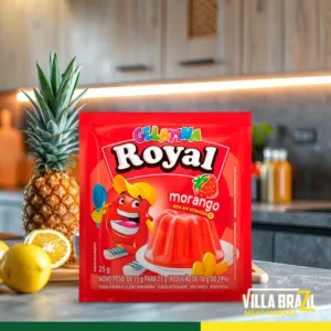 Gelatina Royal Morango - 114g