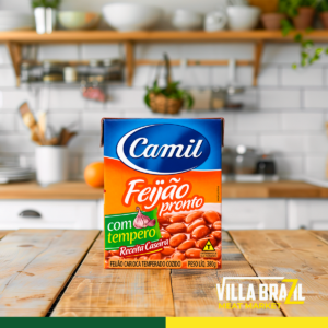 Feijão Carioca Camil Cozido - 380g