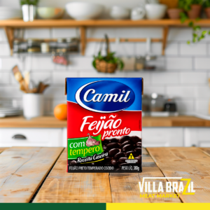Feijão Preto Camil Cozido - 380g